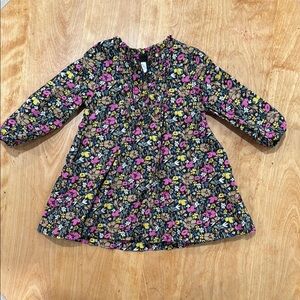 BG 2T Brown Floral Dress